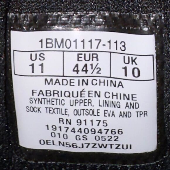 Patrick Ewing 33 High Orion Hybrid 'White Black' 1BM01117-113 Men's 11 - Picture 10 of 11